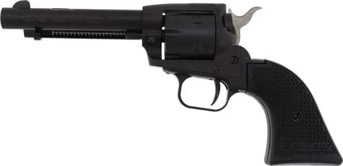 HERITAGE 22LR/22WMR BLACK - 4.75" STEEL FRAME POLYMER GRIP - Image 2