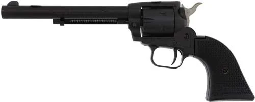 HERITAGE 22LR/22WMR BLACK - 6.5" STEEL FRAME POLYMER GRIP - Image 2