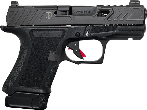 SHADOW SYSTEMS WAR POET CR920 - 9MM OPTIC CUT FLUTED BLACK BBL