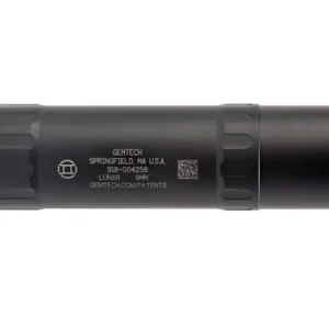 GEMTECH LUNAR-9 9MM BLACK 1/2X28 LID