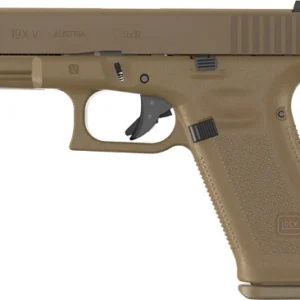 GLOCK 19X V NIGHT SIGHTS - 10-SHOT COYOTE TAN