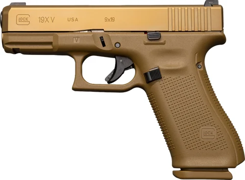 GLOCK 19X V NIGHT SIGHTS - 19-SHOT COYOTE TAN - Image 2