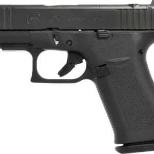 GLOCK 43X MOS 9MM LUGER FS 10 - SHOT BLACK FRONT RAILS