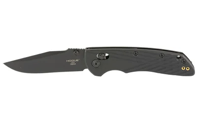 HOGUE DEKA 3.25" CLIP BLK POLY BLACK