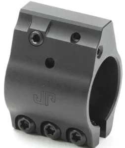 JP ADJ GAS BLOCK SS .750 BLK NO RAIL