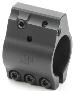 JP ADJ GAS BLOCK SS .750 BLK NO RAIL