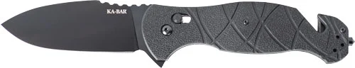 KA-BAR COYTU FOLDER 3.5" DEEP - BELLY DP CROSSBAR W/CUTTER - Image 2