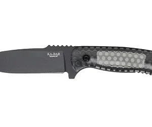 KBAR COOL NAME DROP POINT BLK W/SHTH