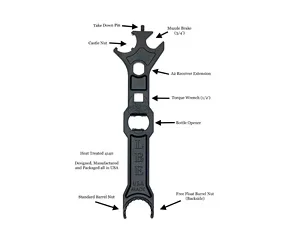 LBE AR15 ARMORERS TOOL BLK