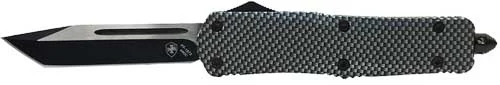 TEMPLAR KNIFE LARGE OTF CARBON - FIBER 3.5" BLACK TANTO