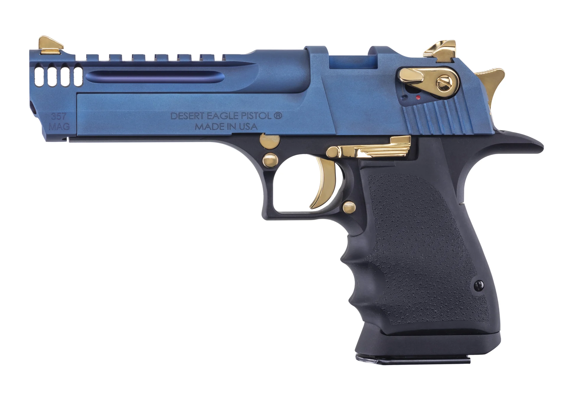 MR DESERT EAGLE 357MAG 5 BLK/CARBO BLUE