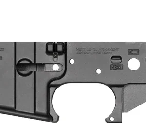 NLA FORGED AR15 LOWER RECEIVER - BLACK