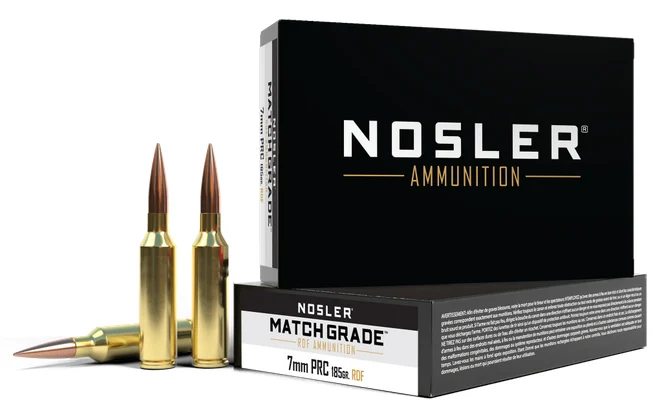 NOS AMMO MATCH 7MM PRC 185GR RDF HPBT 20/10