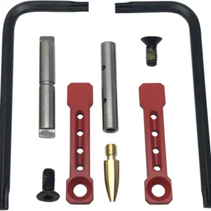 KNS PIN KIT NON-ROTATING - GEN ST AR15/M16 .154 RED