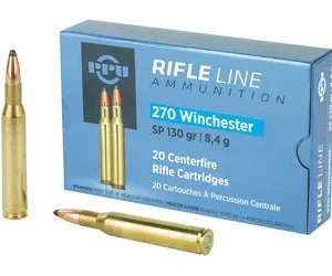 PPU 270WIN SP 130GR 20/200