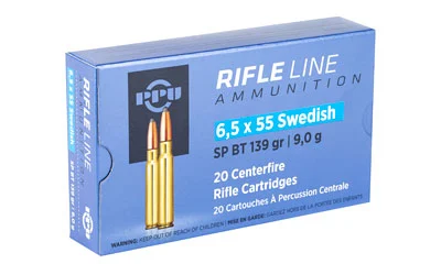 PPU 6.5X55 SWEDISH SP 139GR 20/200 - Image 2