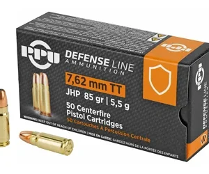 PPU 7.62 TOKAREV JHP 85GR 50/500