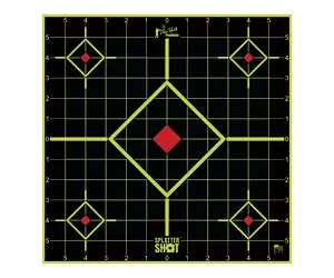 PRO-SHOT TARGET 12" GRN SIGHT-IN 5PK