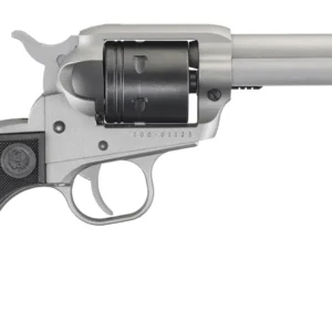 RUGER WRANGLER 22LR SLVR/SY 4.6" 6SH