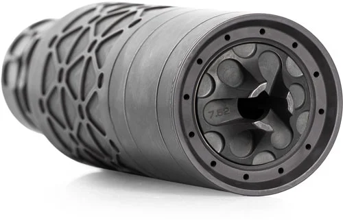 RUGGED SUPPRESSORS AXIAL 762 - M2 BRAKE & HIDER CAP R.U.M BLK