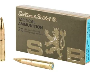 S&B 300BLK 200GR FMJ SUBSONIC20/1000
