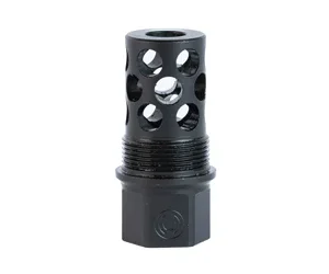 SCO THRD OVR MZZL BRK 1/2X28 .30 CAL