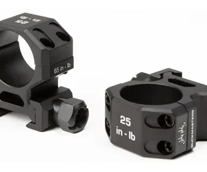 SIG BUCKMSTRS RINGS 1" ALUM MED BLK