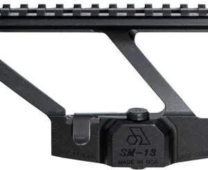 ARSENAL SCOPE MOUNT SM-13 - 7.625" PICATINNY RAIL BLACK