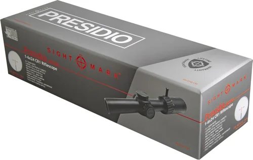 SIGHTMARK PRESIDIO 1-6X24 30MM - SCOPE MATTE BLACK ILLUM RET - Image 5