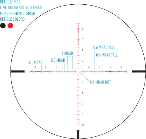 SIGHTMARK PRESIDIO 3-18X50 - 30MM SCOPE MATTE BLACK LR2 - Image 5