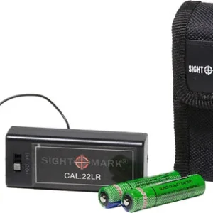 SIGHTMARK LASER BORESIGHT .22 - LR RED W/BATTERY AND CASE