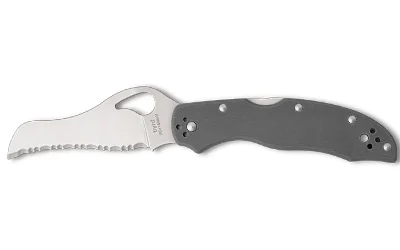 SPYDERCO GOONEY 3.44" GRAY