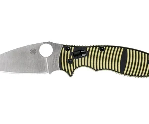 SPYDERCO MANIX 2 SALT 3.37" YLW/SLV