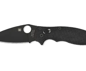 SPYDERCO MANIX 2 BLACK BLADE 3.375"