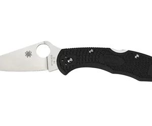 SPYDERCO DELICA4 BLK FFG PLAINEDGE