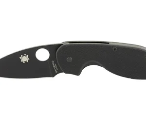SPYDERCO EFFICIENT G-10 BLACK PLAINE
