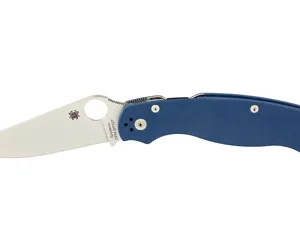 SPYDERCO MILITARY 2 G-10 4" BLUE
