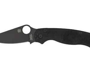 SPYDERCO PARA MILITARY 2 G10 BLK BLD