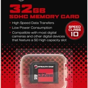 STEALTH CAM SDHC MEMORY CARD - 32GB SUPER SPEED CLASS 10