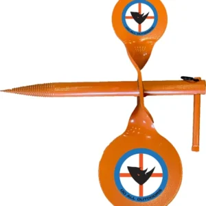 DO-ALL STEEL TARGET HANDGUN - TREE SPINNER 2 STACKED TARGETS