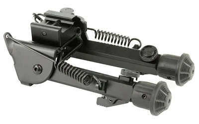 UTG SPR DTY BIPOD W/QD LVR MNT 6"-8" - Image 2