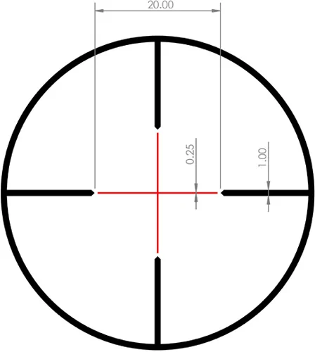 EOTECH SCOPE VUDU X 2-12X40MM - 30MM SFP ILLUM DP1 BLACK - Image 2