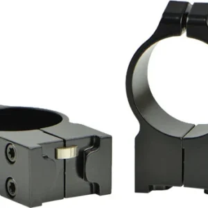 WARNE RINGS 30MM RUGER HIGH - NO.1/MINI14/BLACKHAWK MATTE