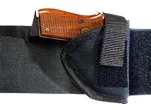 BULLDOG ANKLE HOLSTER RH BLACK - COMPACT AUTOS W/2.5"-3.75" BBL