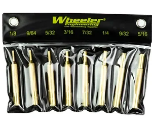 WHEELER BRASS PUNCH SET 8 PIECE