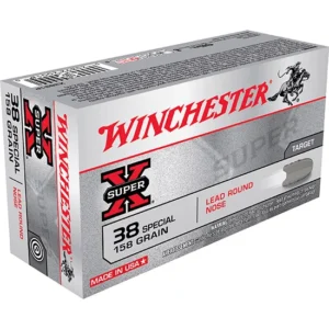 WIN SUPER-X 38SPL 158GR LEAD RN 50/10