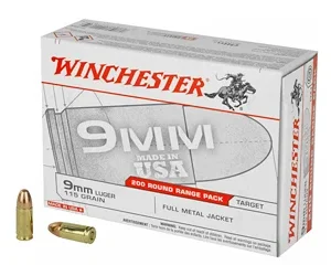 WIN USA 9MM 115GR FMJ 200/1000