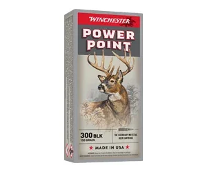 WIN POWER POINT 300BLK 150GR 20/200