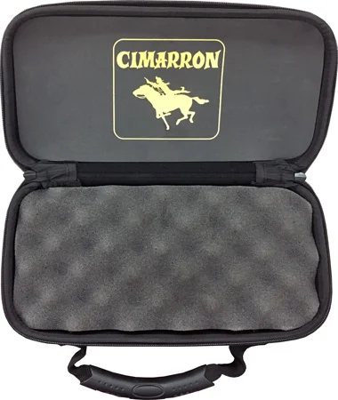 CIMARRON REVOLVER CASE SMALL - 3.5" TO 5.5" BARREL BLACK