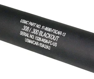 GUNTEC AR10 SLIP OVER FAKE - SUPPRESSOR BLACK